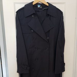 Military USAF Men's All-Weather Raincoat Trench Coat 42R with Fleece Liner 38R